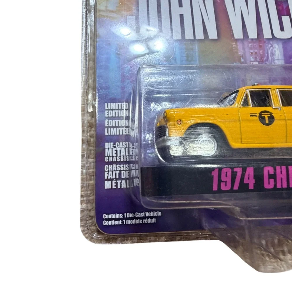 GreenLight Hollywood John Wick 1974 Checker Taxi 1:64 Die-Cast Series 33 44930-F